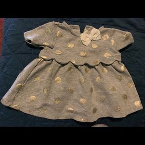 Gray birthday dress
